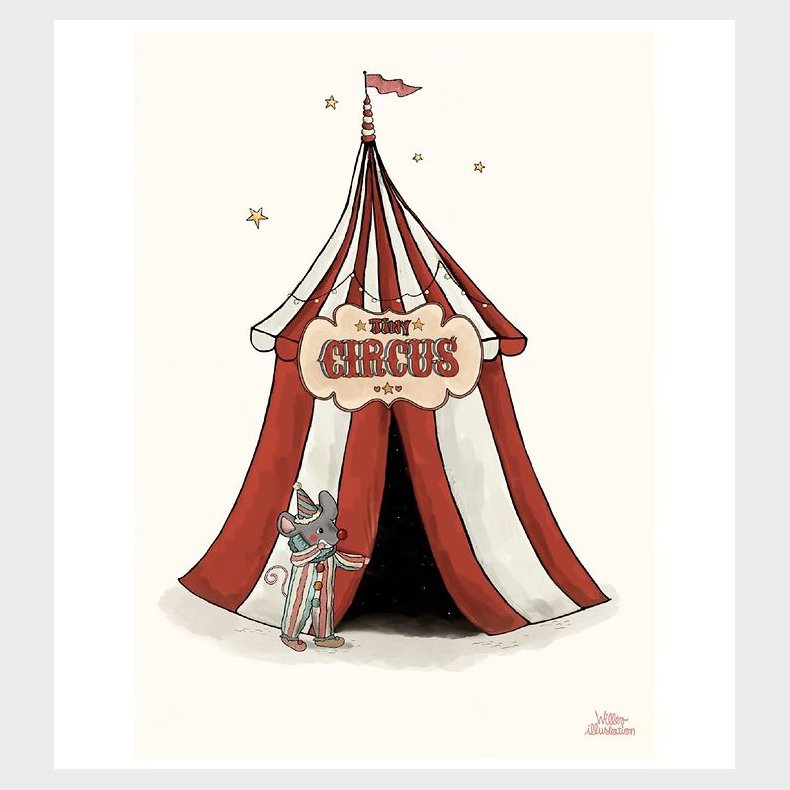 Citatplakat Plakat - B2 - Tiny Circus