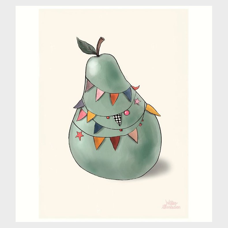 Citatplakat Plakat - B2 - Pretty Pear