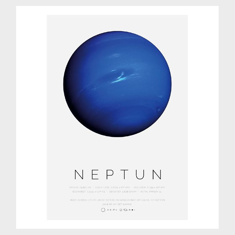 Citatplakat Plakat - B2 - Neptun
