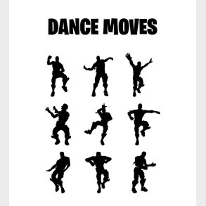 Citatplakat Plakat - B2 - Fortnite - Dance Moves