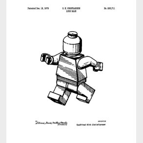 Citatplakat Plakat - B2 - Legomand