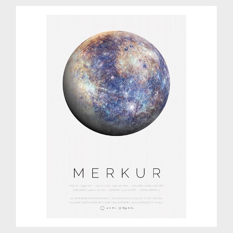 Citatplakat Plakat - B2 - Merkur