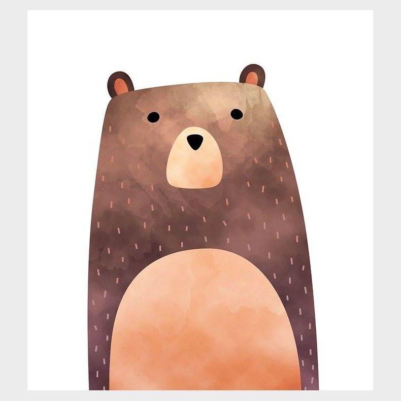 Citatplakat Plakat - B2 - Skovens Bjrn