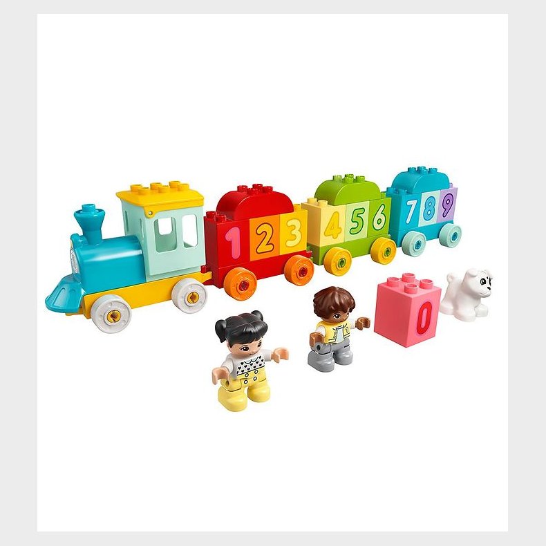 LEGO® DUPLO - Tog Med Tal - L�r At T�lle 10954 - 23 Dele