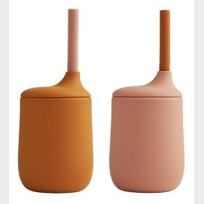 Liewood Kopper m. Sugerr - 2-pak - Silikone - Ellis - Dark Rose