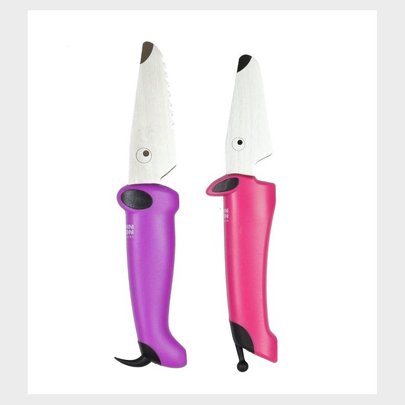 Kinderkitchen Brnekokkeknivst - Pink/Lilla