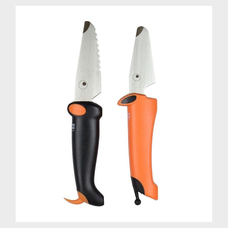 Kinderkitchen Brnekokkeknivst - Orange/Sort