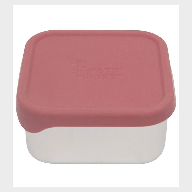 Petit Monkey Madkasse - Lucy - Stainless Steel - Mahogany Rose