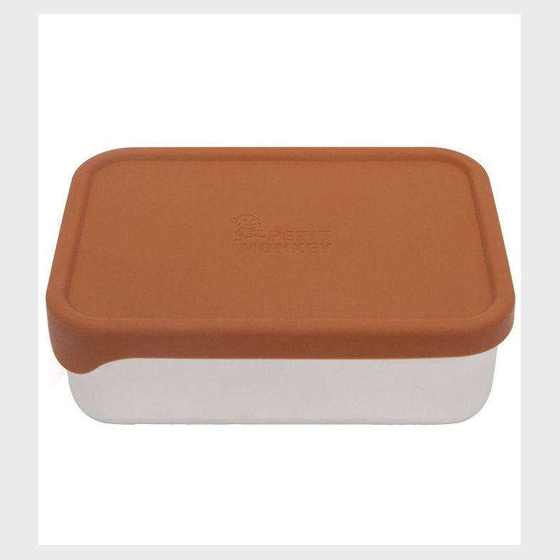 Petit Monkey Madkasse - Riley - Stainless Steel - Baked Clay