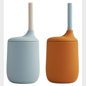 Liewood Kopper m. Sugerr - 2-pak - Silikone - Ellis - Mustard/S