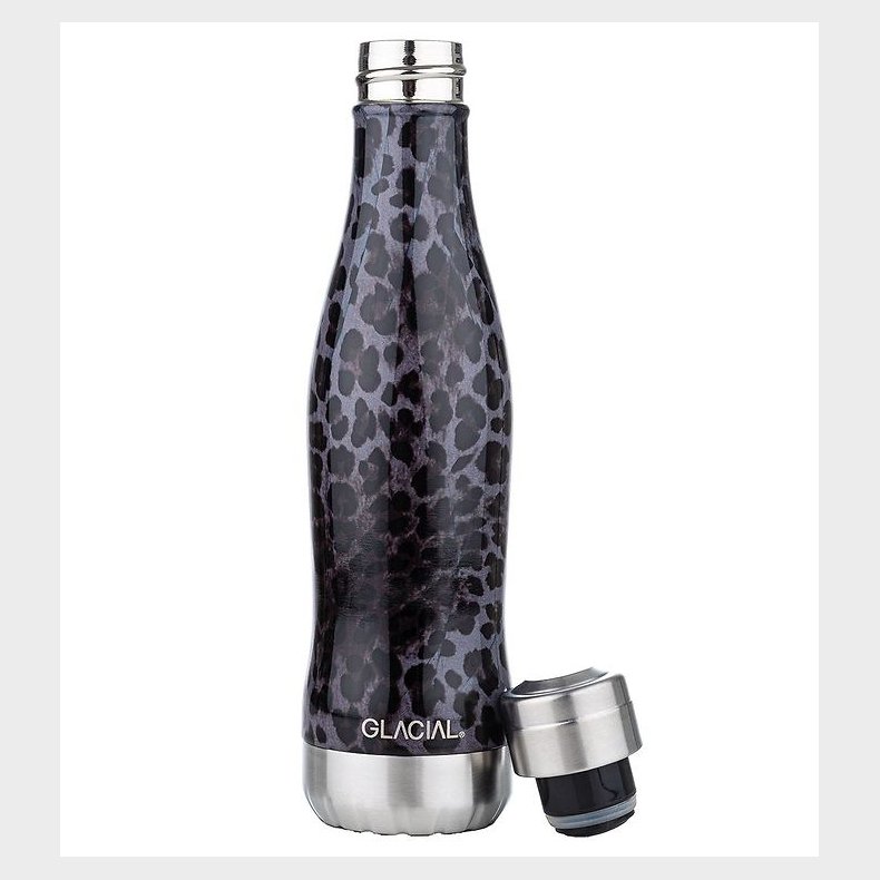 Glacial Termoflaske - 400 mL - Black Leopard