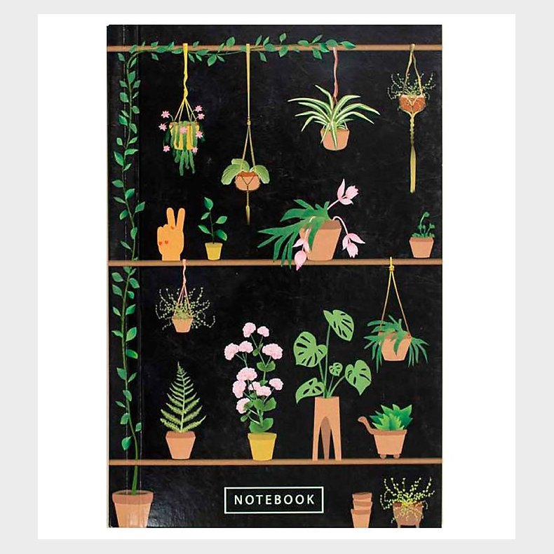 Vissevasse Notesbog - Linieret - 12x18 cm - Holly