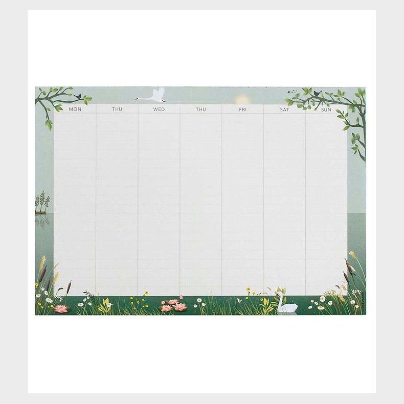 Vissevasse Notesblok - 18x26 cm - Lakeside