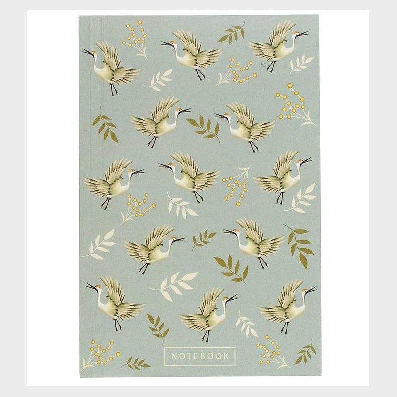 Vissevasse Notesbog - Linieret - 12x18 cm - Iris