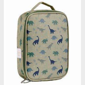 A Little Lovely Company Kletaske - Grn m. Dinosaur