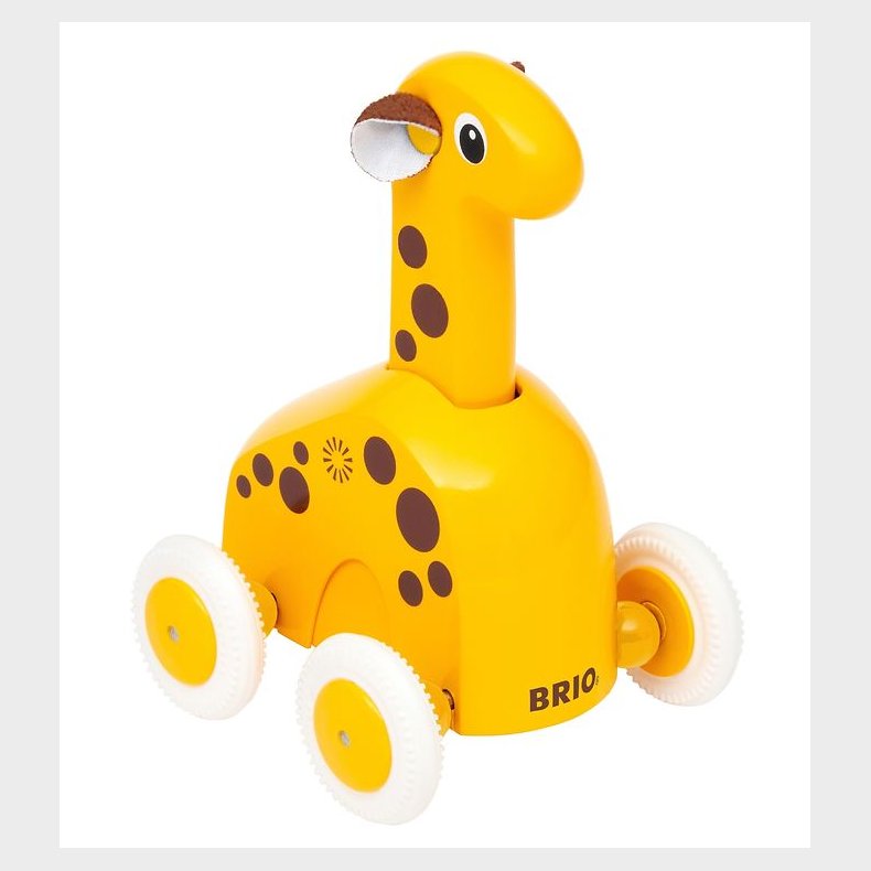 BRIO Skubbeleget�j - Giraf - Gul 30229