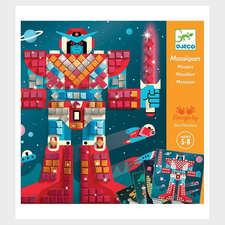 Djeco Kreas�t - Mosaik S�t - Space Battle