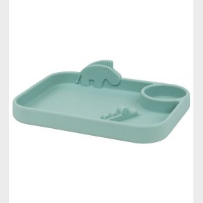 Done By Deer Tallerken - Silikone - Peekaboo - Deer Friends Blue