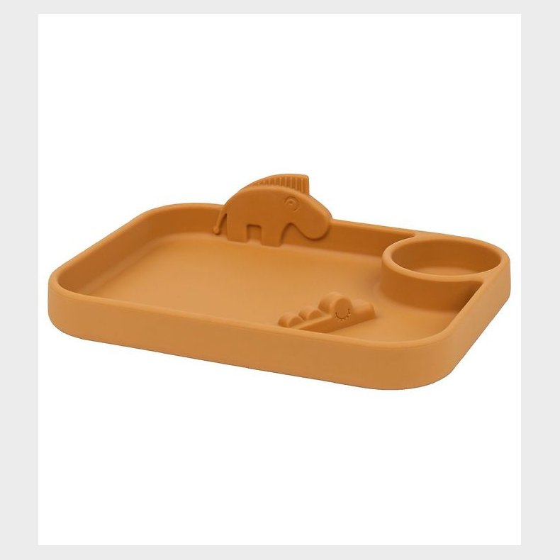 Done By Deer Tallerken - Silikone - Peekaboo - Deer Friends Must