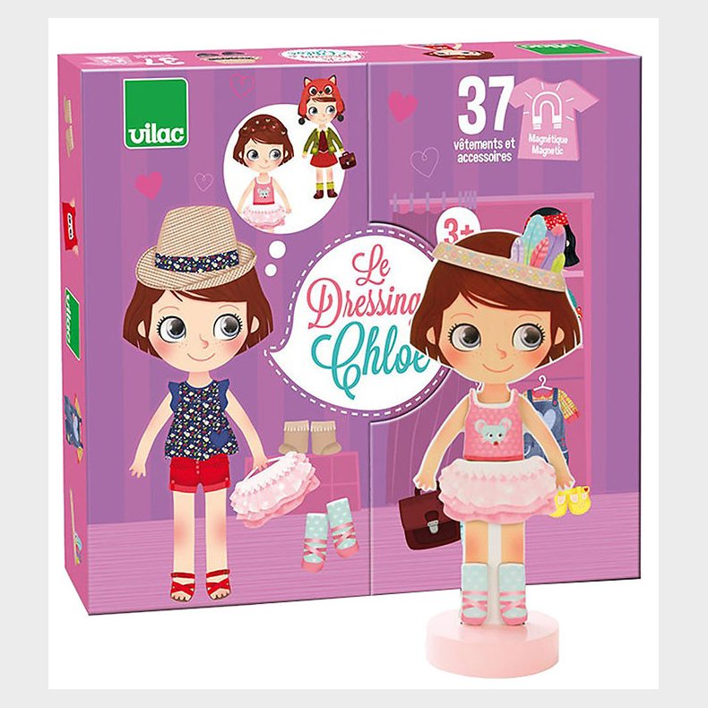 Vilac P�kl�dningsdukke - Magnetisk