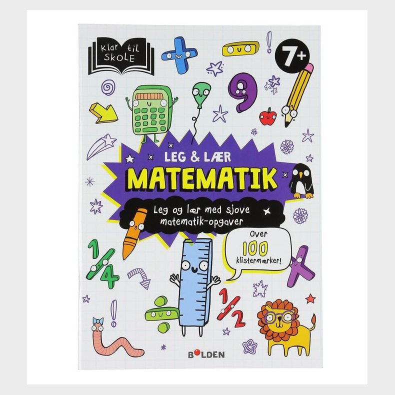 Forlaget Bolden Aktivitetsbog - Leg og Lr: Matematik - Dansk