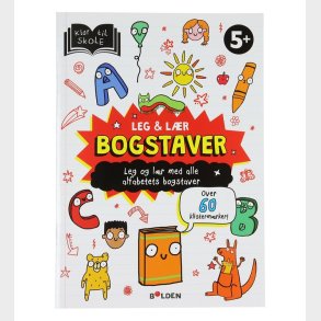 Forlaget Bolden Aktivitetsbog - Leg og Lr: Bogstaver - Dansk