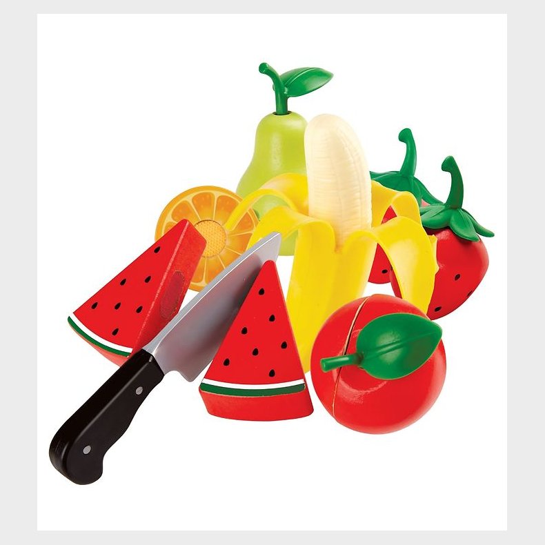 Hape Legemad - 9 Dele - Frugt
