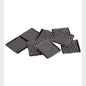 Beady Perleplader - 6x6 cm - 8-pak - Kvadrat