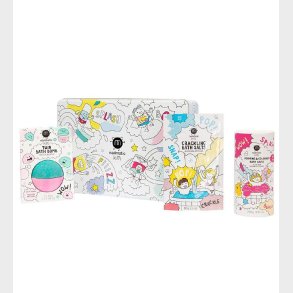 Nailmatic Badest - Box m. Badebombe, Badesalt, Knitrende Badesa