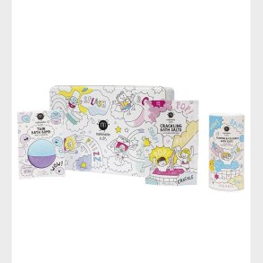 Nailmatic Badest - Box m. Badebombe, Badesalt, Knitrende Badesa