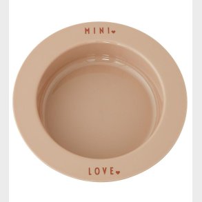 Design Letters Dyb Tallerken - Mini Favourite - Beige