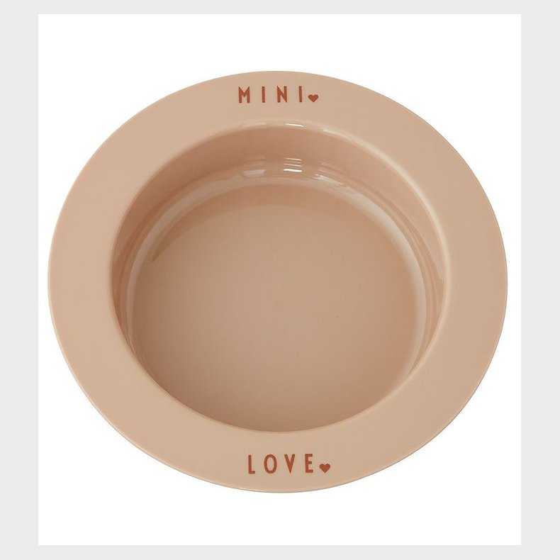 Design Letters Dyb Tallerken - Mini Favourite - Beige