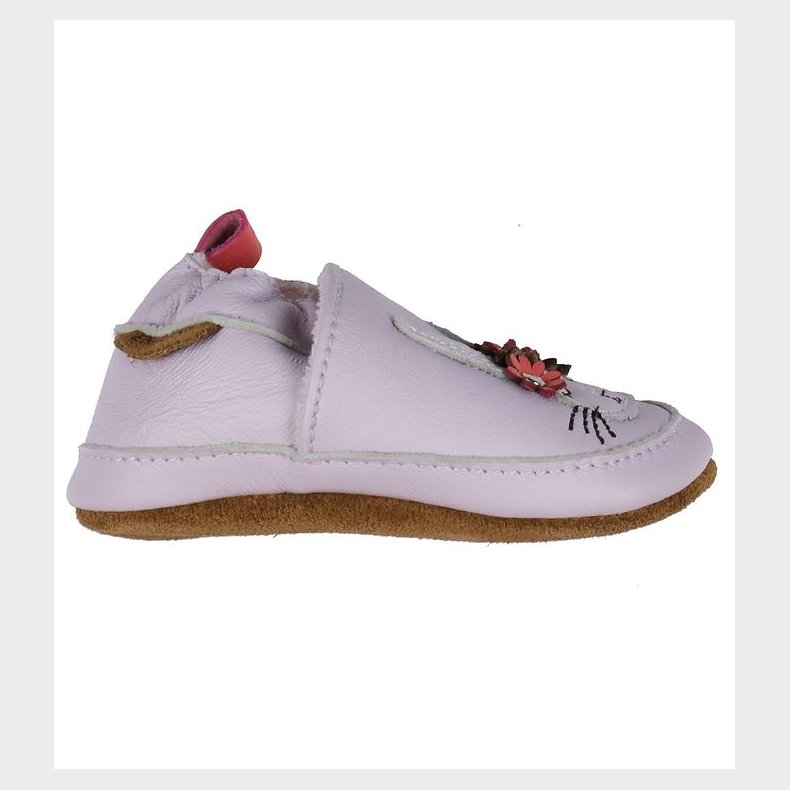 En Fant Skindfutter - Lys Lilla m. Kanin