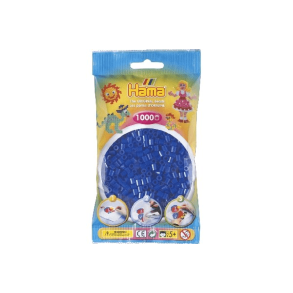 Hama Midi Perler 1000 Stk. Neon Bl - Legekammeraten.dk