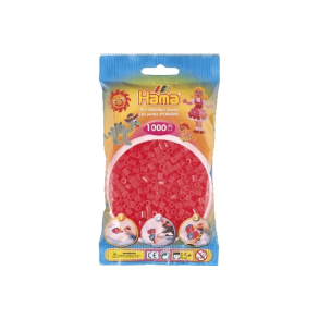 Hama Midi Perler 1000 Stk Neon Rd - Legekammeraten.dk