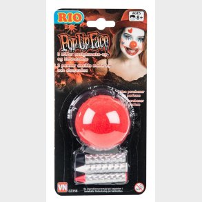 Klovnense i farver - udkldning - Legekammeraten.dk