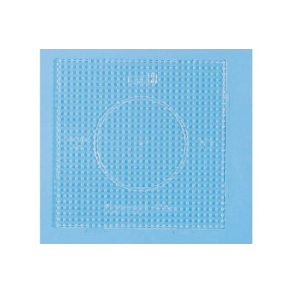 Hama Stiftplade 15x15 cm. Transparent. - Legekammeraten.dk