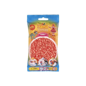 Hama Midi Perler 1000 Stk. Pastel Rd - Legekammeraten.dk