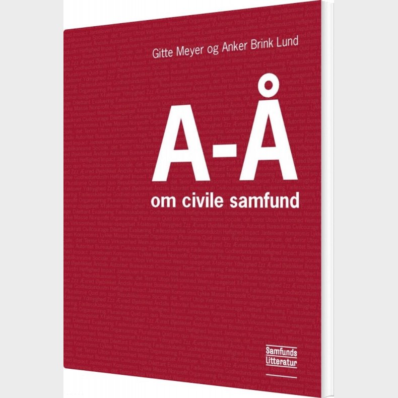 A- Om Civile Samfund - Gitte Meyer - Bog