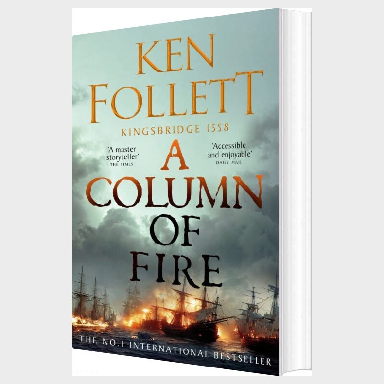 A Column Of Fire - Ken Follett - English Book