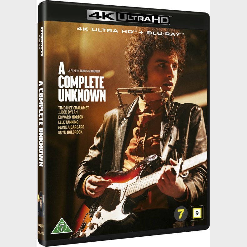 A Complete Unknown - Bob Dylan - 4K Blu-Ray