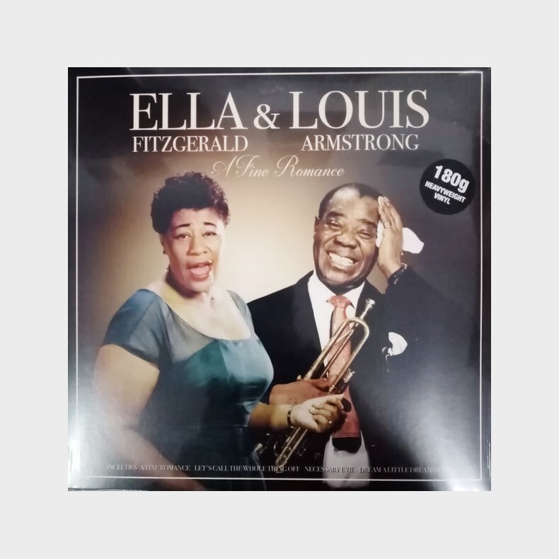 Ella Fitzgerald & Louis Armstrong - A Fine Romance - Vinyl Lp