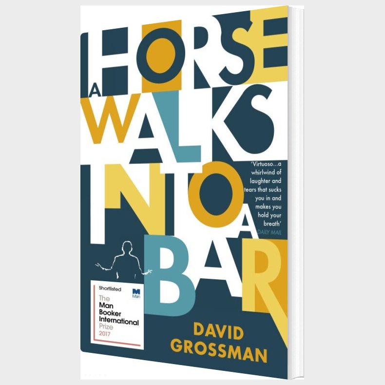 A Horse Walks Into A Bar - David Grossman - English Book