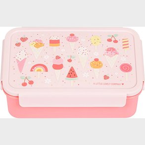 A Little Lovely Company - Bento Madkasse - Icecream - 22 X 7.5 X 14.5 Cm