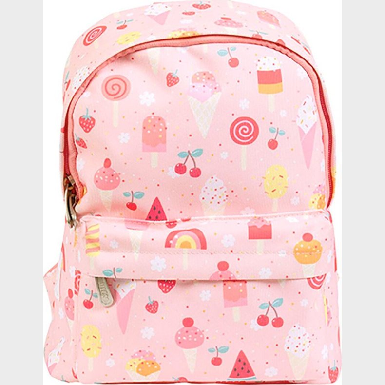 A Little Lovely Company - Lille Rygsk - Icecream - 22 X 30 X 10 Cm