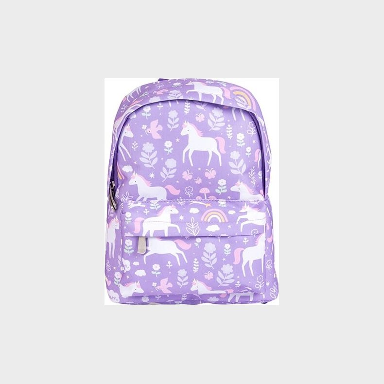 A Little Lovely Company - Lille Rygsk - Unicorn Dreams - 22 X 30 X 10 Cm