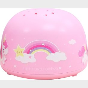 A Little Lovely Company - Projektorlampe - Unicorn - 13.8 X 8.5 X 13.8 Cm