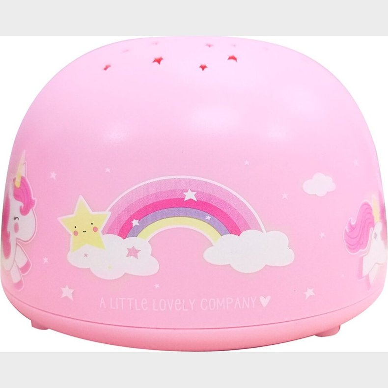 A Little Lovely Company - Projektorlampe - Unicorn - 13.8 X 8.5 X 13.8 Cm