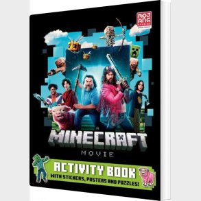 A Minecraft Movie: Activity Book : With Stickers, Posters And Puzzles - Mojang Ab - English Book