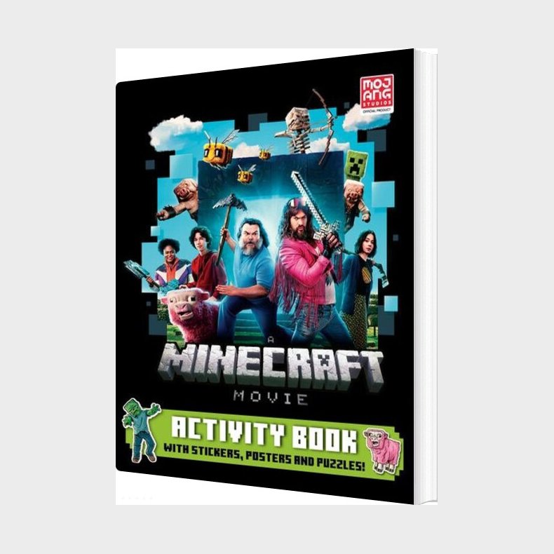 A Minecraft Movie: Activity Book : With Stickers, Posters And Puzzles - Mojang Ab - English Book